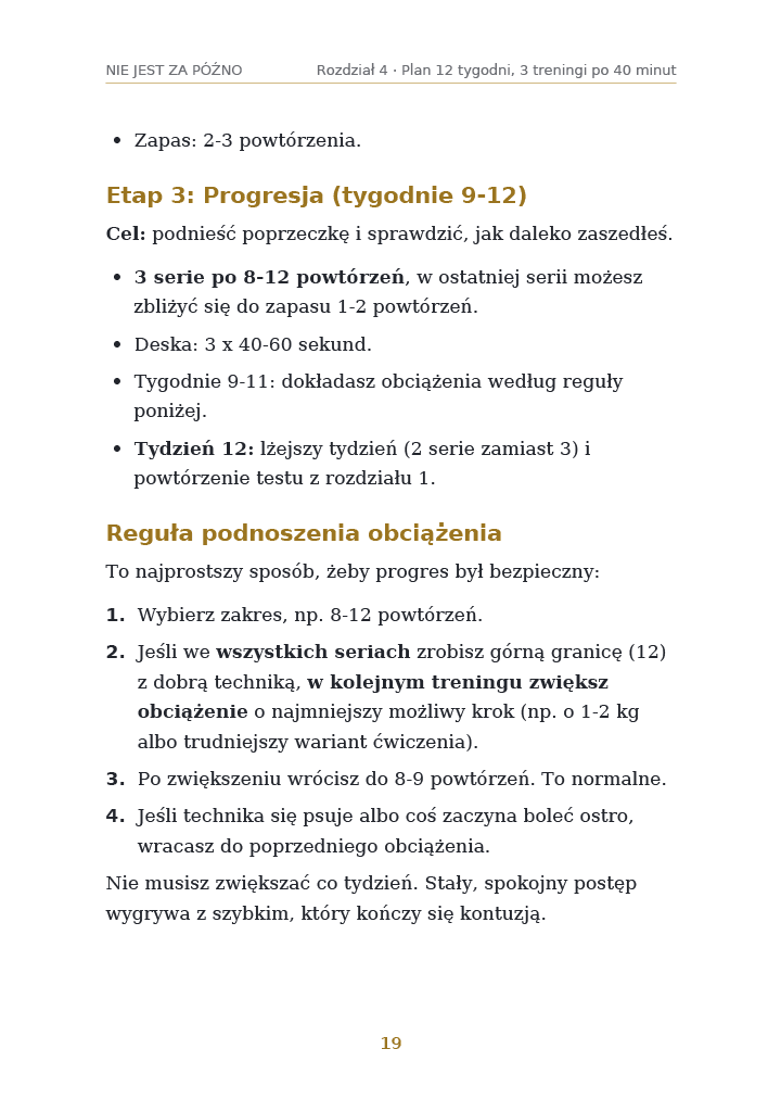 Podgląd checklisty